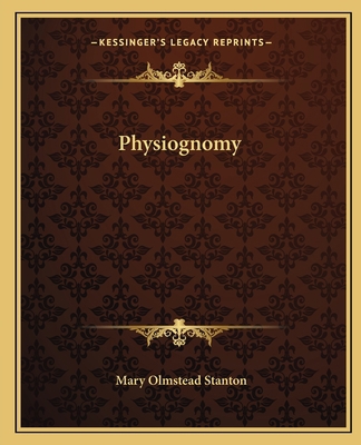 Physiognomy 1162589973 Book Cover