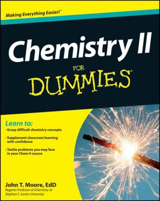 Chemistry II For Dummies 1118164903 Book Cover