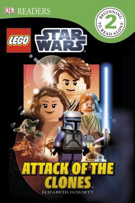 DK Readers L2: Lego Star Wars: Attack of the Cl... 0756686946 Book Cover