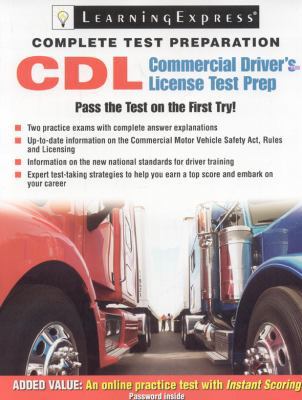 Commercial Driver's License Test Prep [With Acc... 1576856593 Book Cover