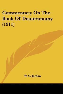 Commentary On The Book Of Deuteronomy (1911) 1120729173 Book Cover