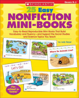 25 Easy Nonfiction Mini-Books: Easy-to-Read Rep... 0439466032 Book Cover