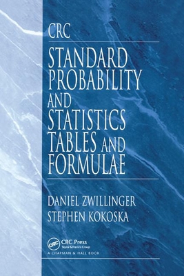CRC Standard Probability and Statistics Tables ... 0367399075 Book Cover