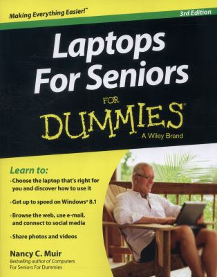 Laptops for Seniors for Dummies 111871105X Book Cover