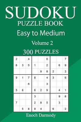 300 Easy to Medium Sudoku Puzzle Book 171715073X Book Cover
