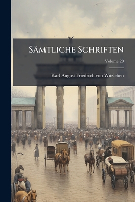 Sämtliche Schriften; Volume 20 1276899890 Book Cover