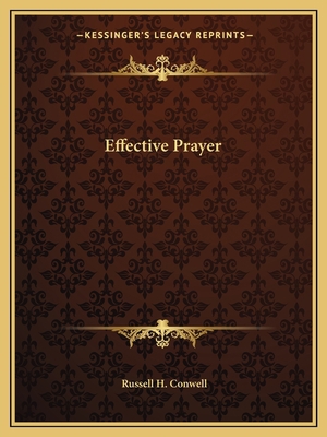 Effective Prayer 1162603445 Book Cover