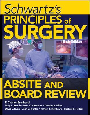 Schwartz's Principles of Surgery ABSITE and Boa... 007160636X Book Cover