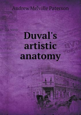 Duval's artistic anatomy 5518471556 Book Cover