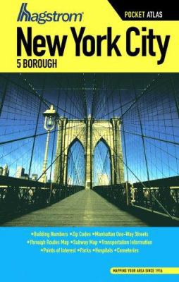 New York City 5 Borough Pocket Atlas 1592459102 Book Cover