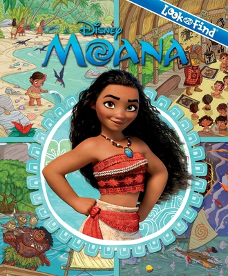 Disney Moana: Look and Find 1503707903 Book Cover