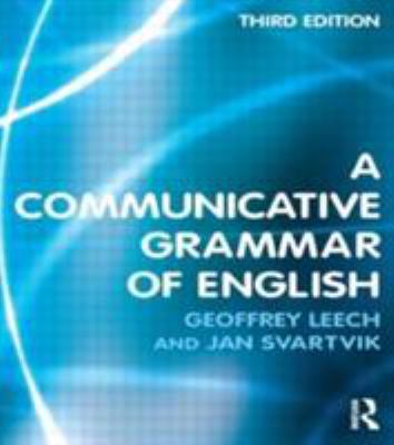 A Communicative Grammar of English 0582506336 Book Cover