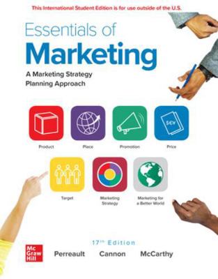 ISE Essentials of Marketing 1260570916 Book Cover