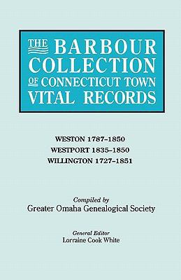 Barbour Collection of Connecticut Town Vital Re... 0806317027 Book Cover