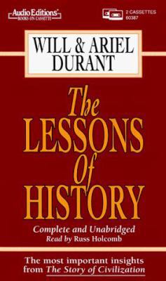 The Lessons of History: Unabridged 0945353871 Book Cover