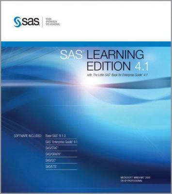 SAS Learning Edition 4.1: With the Little SAS B... 1590479173 Book Cover