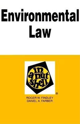 Environmental Law in a Nutshell 0314200622 Book Cover