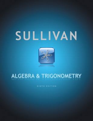 Algebra and Trigonometry Plus Mymathlab with Pe... 0321760654 Book Cover