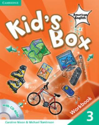 Kid's Box American English Level 3 Workbook [Wi... 052117788X Book Cover
