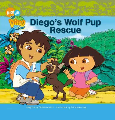 Diego's Wolf Pup Rescue 1599614324 Book Cover