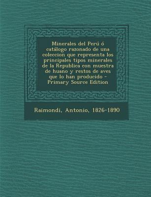 Minerales del Per? ? cat?logo razonado de una c... [Spanish] 129484363X Book Cover