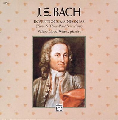 Bach -- Inventions & Sinfonias (Two- & Three-Pa... 0739019325 Book Cover