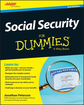 Social Security For Dummies 1118967569 Book Cover