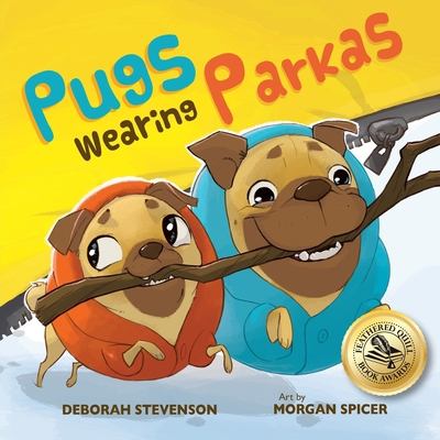 Pugs Wearing Parkas [Large Print] 1734824212 Book Cover