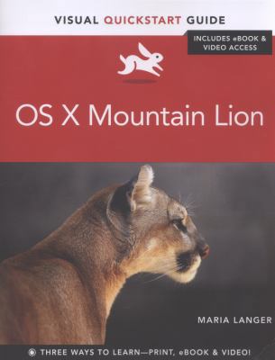 OS X Mountain Lion Includes eBook & Video Access 0321857887 Book Cover