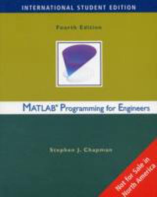 MATLAB Programming for Engineers 0495244511 Book Cover