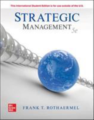 ISE Strategic Management: Concepts Book Cover
