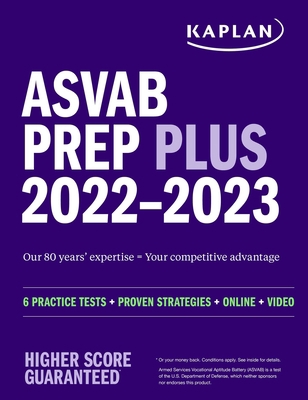 ASVAB Prep Plus 2022-2023: 6 Practice Tests + P... 1506277799 Book Cover