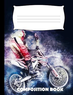 Composition Book: Motocross Composition Noteboo... 1076785999 Book Cover