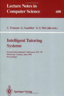 Intelligent Tutoring Systems: Second Internatio... 3540556060 Book Cover