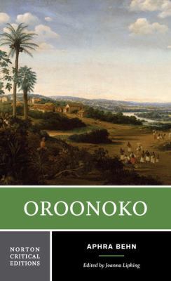 Oroonoko: A Norton Critical Edition 0393970140 Book Cover