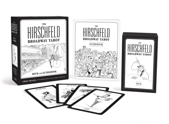 The Hirschfeld Broadway Tarot: Deck and Guidebook 0762486988 Book Cover