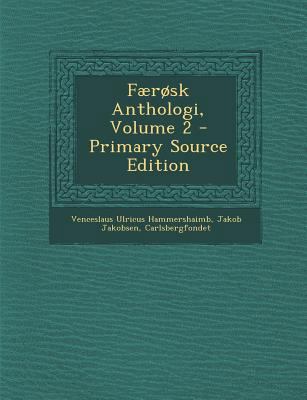 Faerosk Anthologi, Volume 2 [Faroese] 128750258X Book Cover