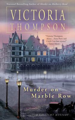 Murder on Marble Row B002CZF3F8 Book Cover