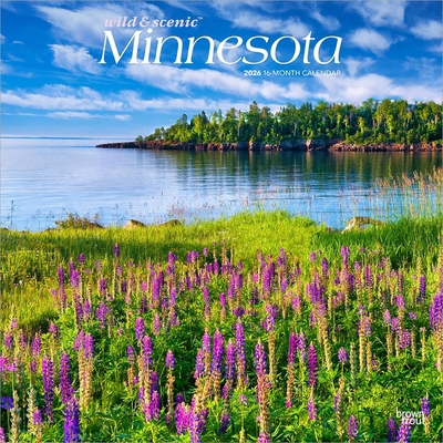 Minnesota Wild & Scenic 2026 12 X 24 Inch (Hang... B0DYLG4T89 Book Cover