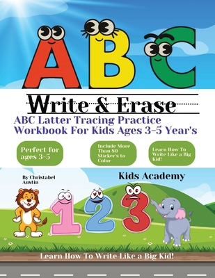 Latter Tracing Practice Workbook For Kids Ages ... 1088153569 Book Cover