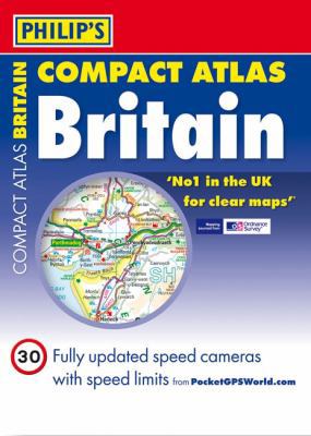 Philip's Compact Atlas Britain 2012. 1849071586 Book Cover