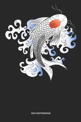 Koi Notebook: Gift For Koi Lover( 6x9 120 Dot G... 1077416229 Book Cover