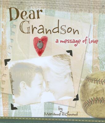 Dear Grandson: A Message of Love [With Frame] 1934082023 Book Cover