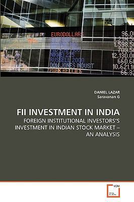 Fii Investment in India 363928206X Book Cover