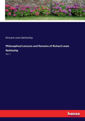 Philosophical Lectures and Remains of Richard L... 3337236138 Book Cover