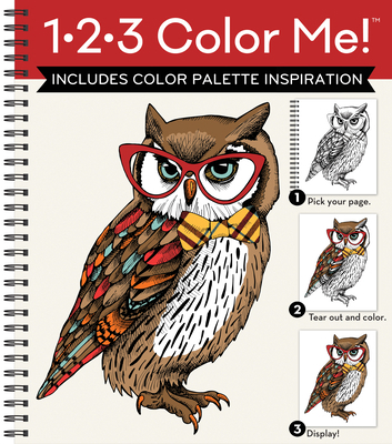 1-2-3 Color Me! (Adult Coloring Book with a Var... 1680224794 Book Cover