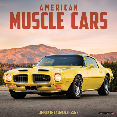 American Muscle Cars 2025 12 X 12 Wall Calendar 1549241346 Book Cover