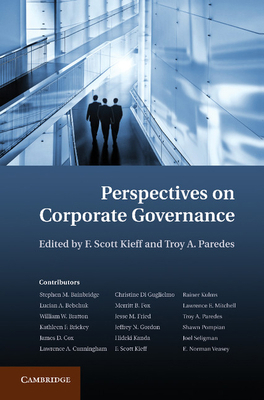 Perspectives on Corporate Governance 1107653509 Book Cover