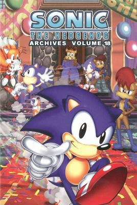 Sonic the Hedgehog Archives, Volume 18 1936975076 Book Cover