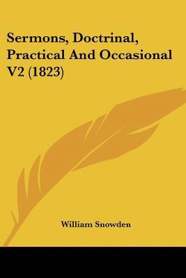 Sermons, Doctrinal, Practical And Occasional V2... 1120704715 Book Cover